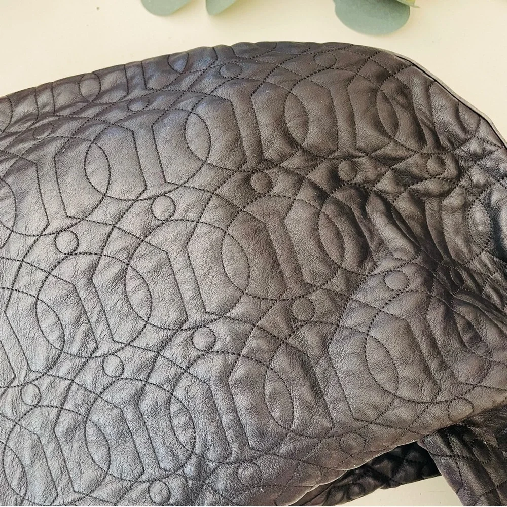 Donald J. Pliner Quilted Hobo Bag